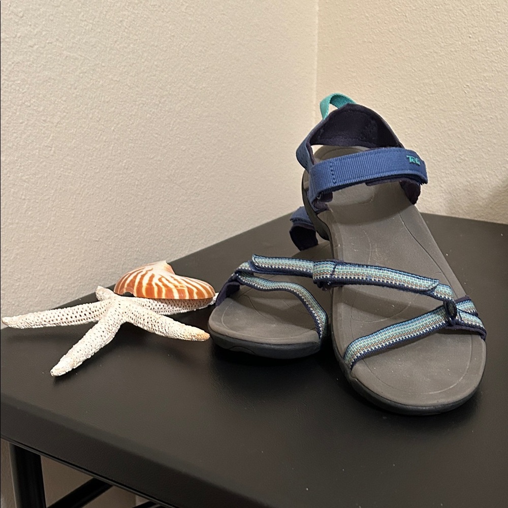 Teva Women's Navy Blue Strappy Sport Sandals